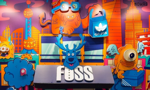 adidas Originals x FOSS SELECT 一周年纪念 ZX FLUX “ MONSTER ” 鞋款发布会